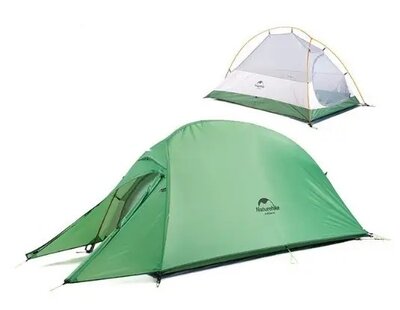 Палатка туристическая Naturehike Cloud UP 2 210T Green