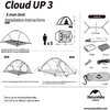 Палатка туристическая Naturehike Cloud UP 3 20D