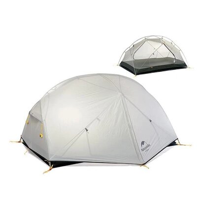 Палатка туристическая Naturehike Mongar 2 20D Grey