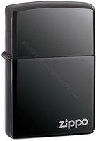 Запальничка Zippo 150 ZL BLACK ICE Zippo Logo Laser