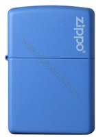 Зажигалка Zippo 21124 ZL BLUEBERRY MATTE Zippo Logo