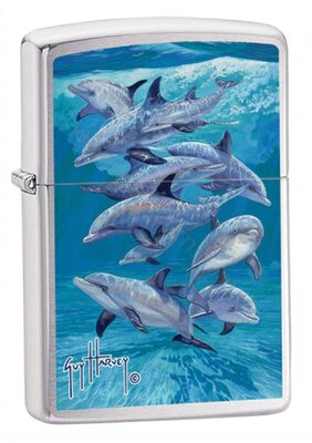 Запальничка Zippo 21051 GH BATTLENOSE DOLPHIN