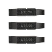 Запчастина Leatherman набір з трьох двосторонніх біт: з плоскими викрутками 1/4 "& 3/16"  931025