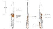 Нож складной Ruike M875-TZ