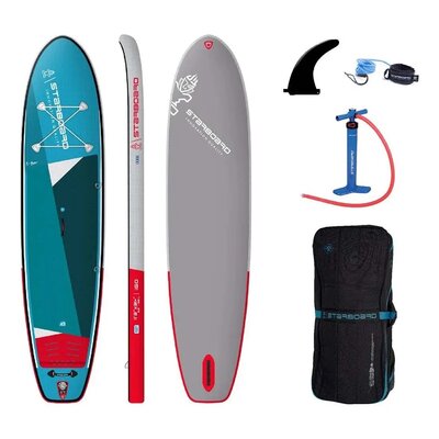 Дошка SUP надувна Starboard Inflatable SUP 11'2" X 31+" X 5.5" iGO ZEN ROLL SC