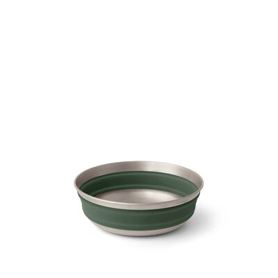 Миска Sea To Summit Detour Stainless Steel Collapsible Bowl M: Laurel wreath green