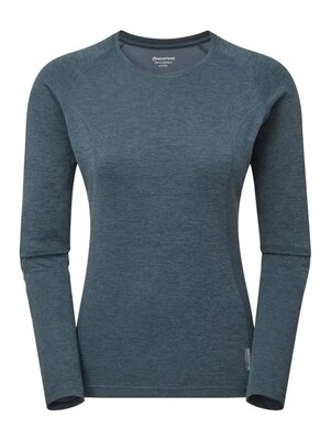 Футболка Montane Women's Dart Long Sleeve T-Shirt Orion blue Orion blue XS (INT)