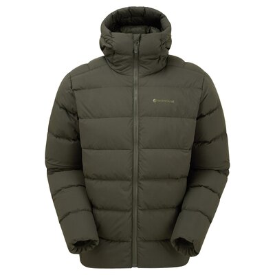 Куртка пуховая  Montane Men’s Tundra Hooded Down Jacket Oak green