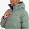 Куртка пухова Montane жіноча Women's Tundra Hooded Down Jacket Black