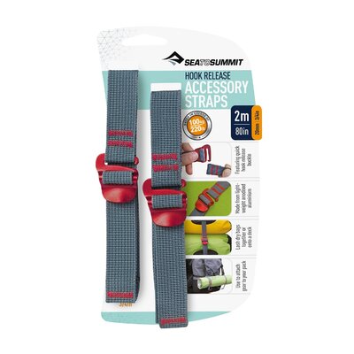 Стяжные ремни Sea To Summit Strap With Hook Buckle 20 мм 2 м