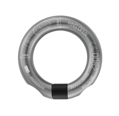 Кільце для арбористики Petzl Ring Open Dark gray