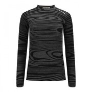 Термобілизна блуза Aclima жіноча WarmWool Crew Neck W's Black Motion
