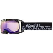 Маска гірськолижна Cairn жіноча Pearl Evolight Mat black - purple leopard