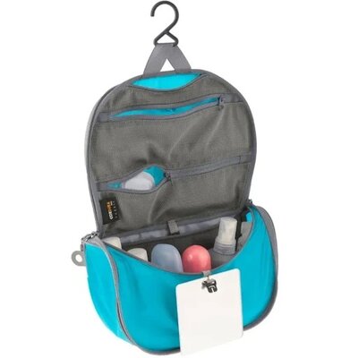Несесер Sea To Summit Travelling Light Hanging Toiletry Bag S HighRise Grey Blue Atoll