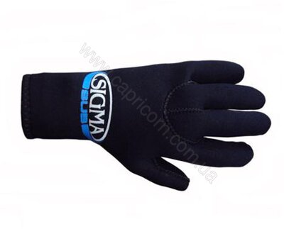 Перчатки неопреновые Sigmasub 5 мм Black