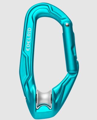 Карабин с роликом Edelrid Axiom Icemint