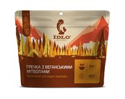 Еда быстрого приготовления IDLO Каша гречневая с веганскими митболами