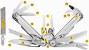 Мультитул Leatherman Surge Black чохол MOLLE