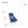 Стілець розкладний Helinox Chair Two Blue Block