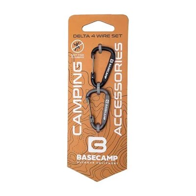 Карабін допоміжний Base Camp Delta 4 Wire Set
