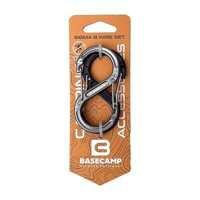 Карабін допоміжний Base Camp Sigma 8 Wire Set