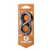Карабін допоміжний Base Camp Sigma 8 Wire Set