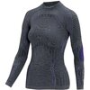 Термобілизна футболка Accapi Ergoracing Anthracite / Purple 6675 жіноча