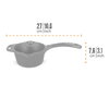 Ковшик Petromax Cast iron sauce pot 0,5 л