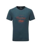 Футболка Mountain Equipment Headpoint Script Men's Tee Majolica blue ME-006627.01635