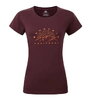Футболка Mountain Equipment Headpoint Ray Raisin жіноча