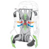 Рюкзак туристический Deuter Futura Vario 45+10 SL 3402018 3388 Denim - arctic