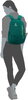 Рюкзак городской Deuter Nomi 3810018 2229 alpinegreen-avocado