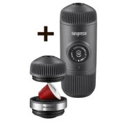 Кавоварка Wacaco Nanopresso з адаптером для капсул