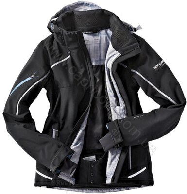 Куртка гірськолижна Northland Storm Shell Freeski жіноча Black M (INT)