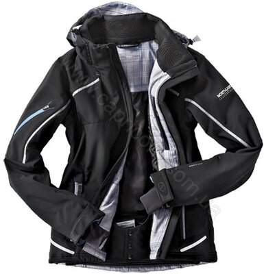 Куртка горнолыжная Northland Storm Shell Freeski женская Black M (INT)