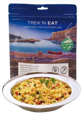 Їжа швидкого приготування Trek’n Eat Тушкована середземноморська риба з рисом