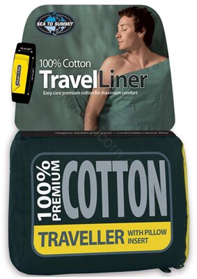 Вкладыш в спальник Sea To Summit Cotton Liner Traveller