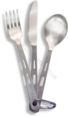 Набор столовых приборов Optimus Titanium 3-Piece Cultery Set